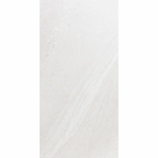 Allegro Light Grey Stone Effect Matt Rectified Porcelain Wall & Floor Tile