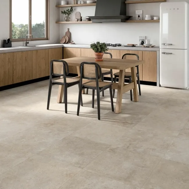 Crassana Beige Concrete Effect Anti Slip Porcelain Floor Tile