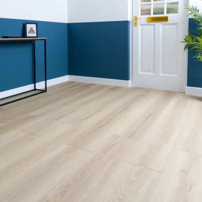 Spectrum Light Oak Acoustic Luxury Click Vinyl Flooring 8mm