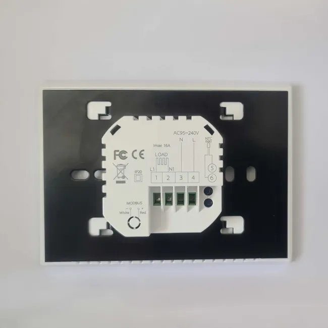 Warmtoes Programmable Wifi Pro Touchscreen Thermostat - White