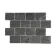 Esla Black Cobblestone Effect Matt Porcelain Wall Tile