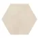 Antic Hexagon Cream Stone Effect Matt Porcelain Tile