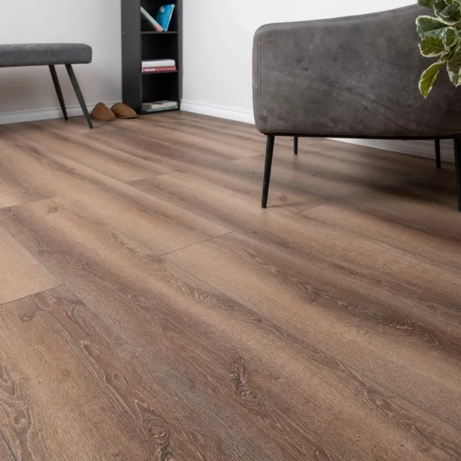 Adelie Walnut Luxury Click Vinyl Flooring 5mm