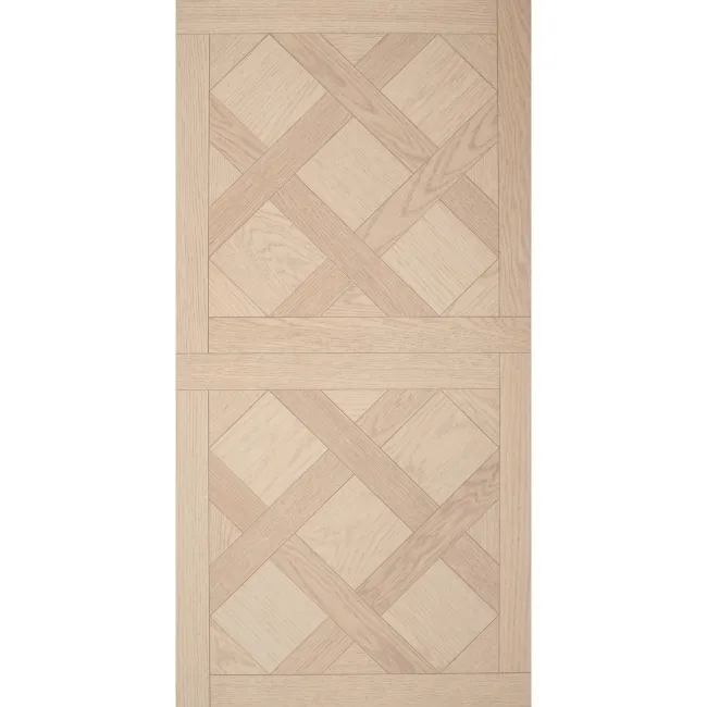 Clovelly Light Oak Parquet Pattern Effect Laminate Flooring 12mm