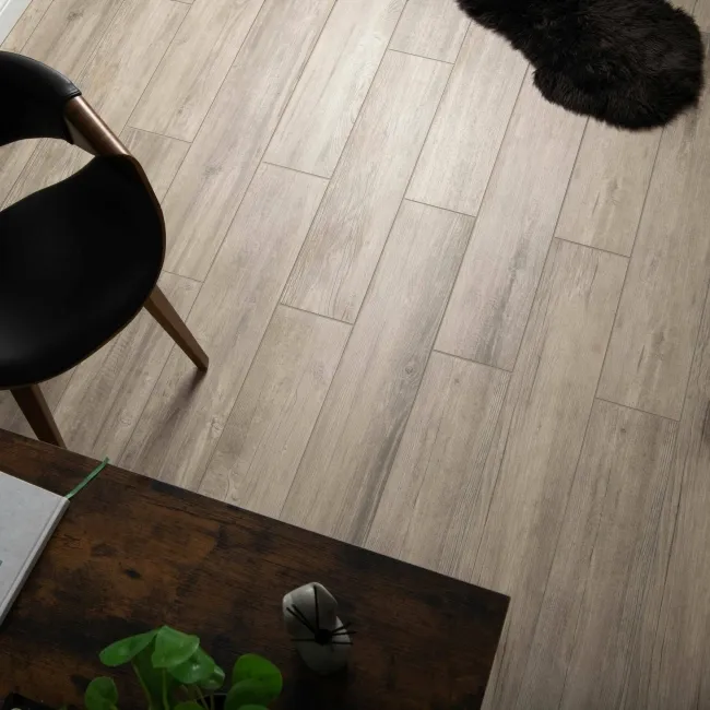 Copenhagen Limed Oak Rectified Matt Wood Effect Porcelain Floor Tile