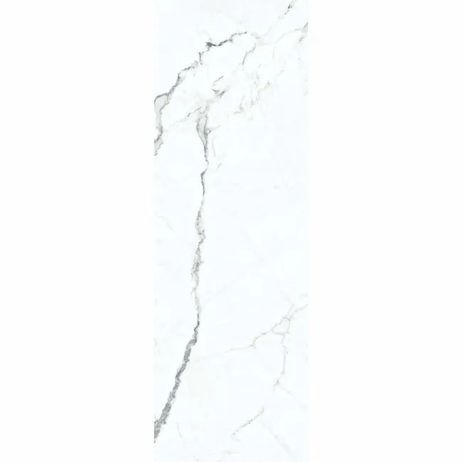 Idyllic White Marble Effect Matt Large Ceramic Wall Tile