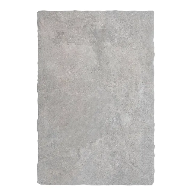 Mineral Dark Grey Rustic Edge Stone Effect Porcelain Outdoor Slab