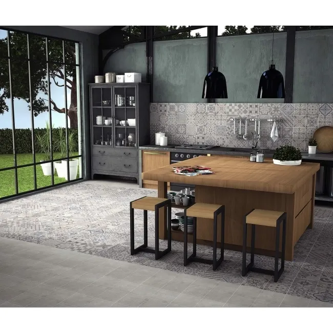 Skyros Delft Grey Wall and Floor Tiles 