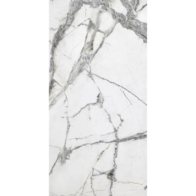 The Room White Italian Marble Matt Porcelain Wall and Floor Tiles