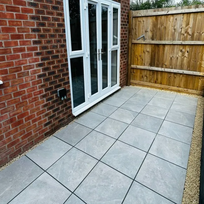 Maverick Grey Outdoor Slab Tiles