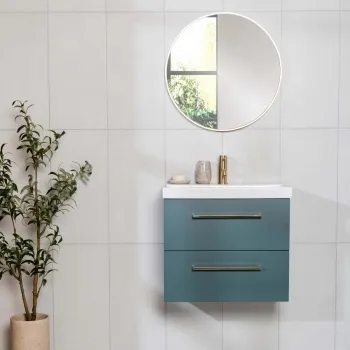 Augusta White Slate Effect Matt Porcelain Wall and Floor Tile