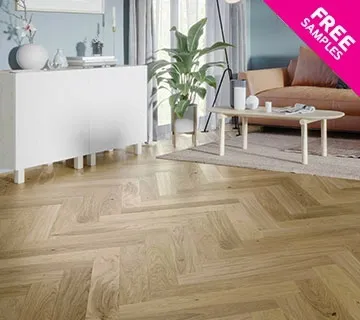 engineered wood floor sample