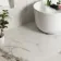 Barnaby White Marble Effect Large Matt Porcelain Wall and Floor Tile