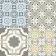 Windsor Multi Patterned Matt Porcelain Wall and Floor Tile