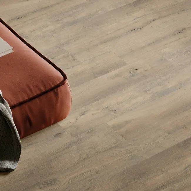 Aspen Taupe Oak Wood Effect Matt Porcelain Floor Tile