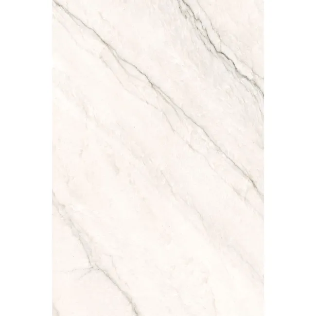 Caelum White Marble Effect Semi Polished Porcelain Wall and Floor Tile 