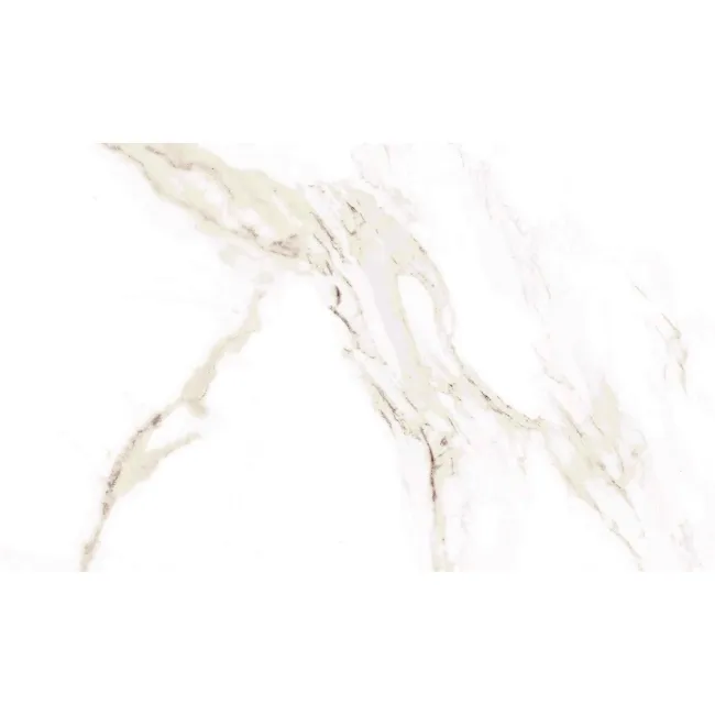 Carrara Gold Marble Effect Gloss Ceramic Wall Tile