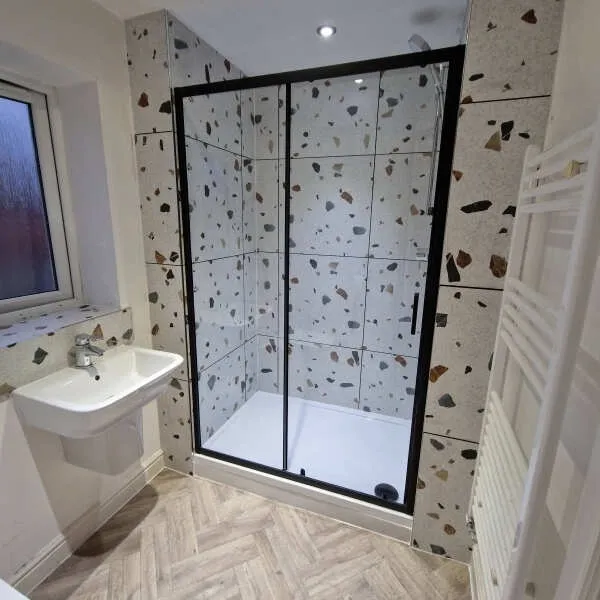 Trend White Terrazzo Multicolour Wall and Floor Tile