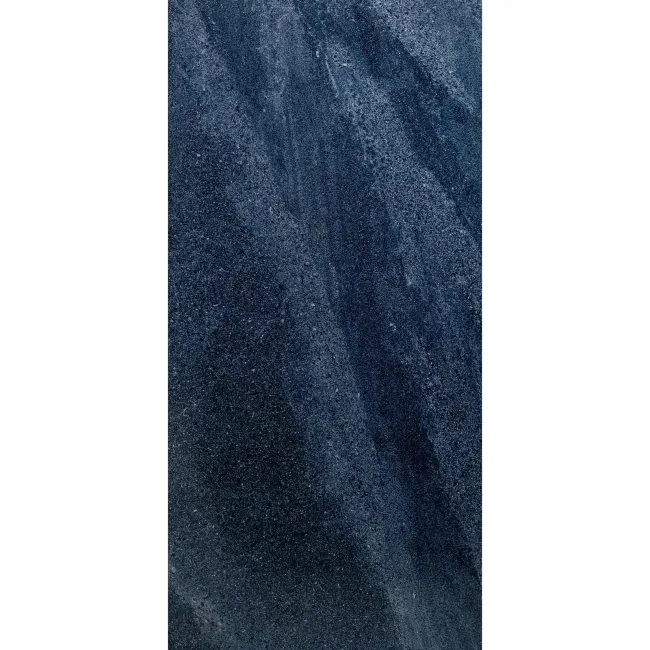 Galaxy Denim Blue Stone Effect Semi Polished Porcelain Wall and Floor Tile