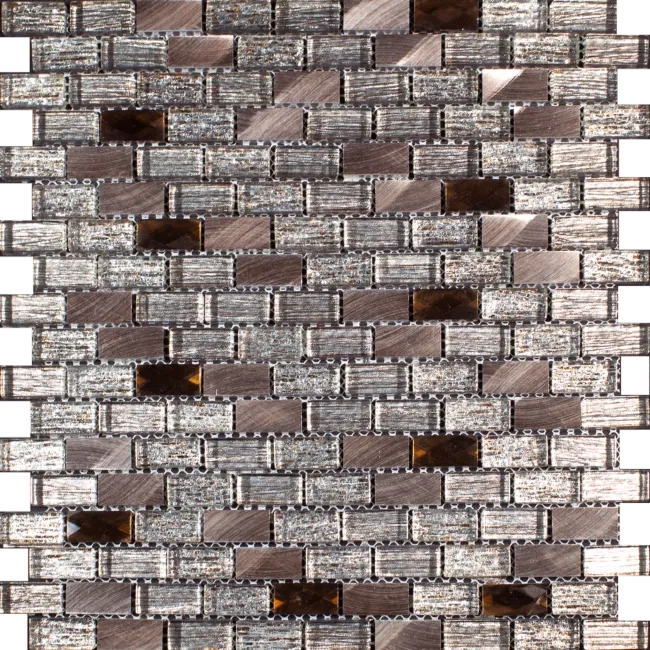 Grace Bronze Glass Mosaic 288x306