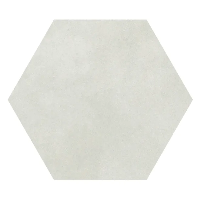 Antic Hexagon Grey Stone Effect Matt Porcelain Tile