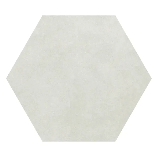 Antic Hexagon Grey Stone Effect Matt Porcelain Tile