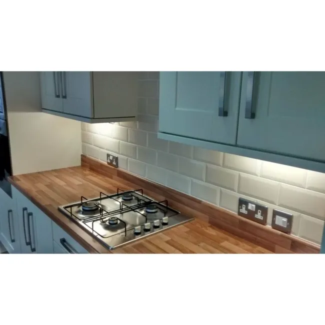 Metro Cream Gloss Wall White Metro Tiles