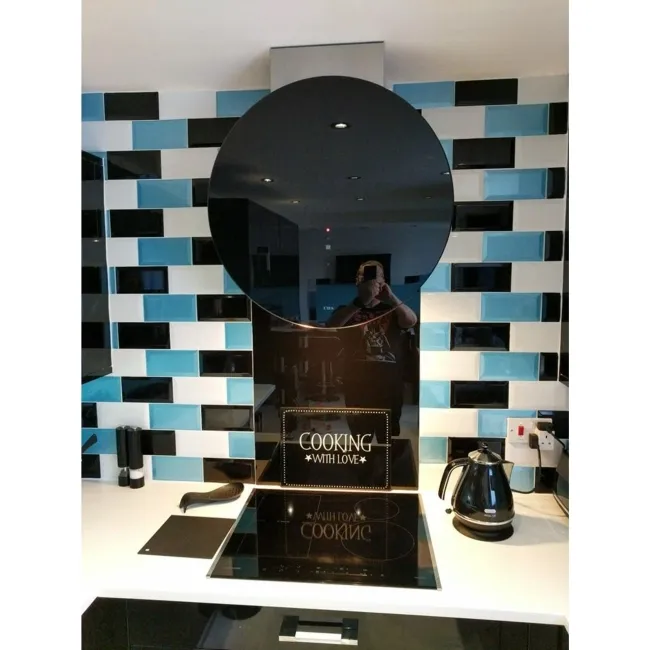 Ceramic Wall Gloss Black Metro Tiles