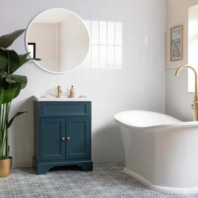 Linear Gloss Wall White Metro Tiles