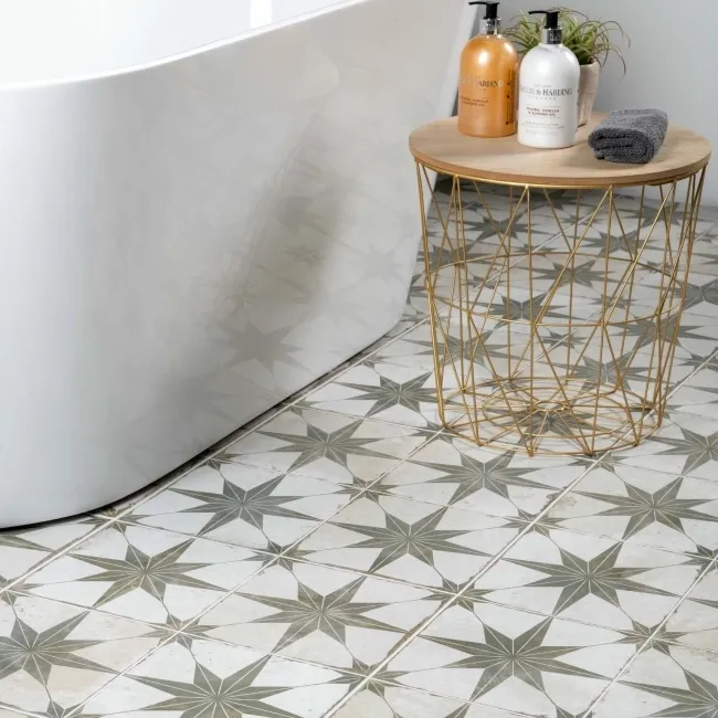 Metropolis Star Laurel Wall and Floor Tiles