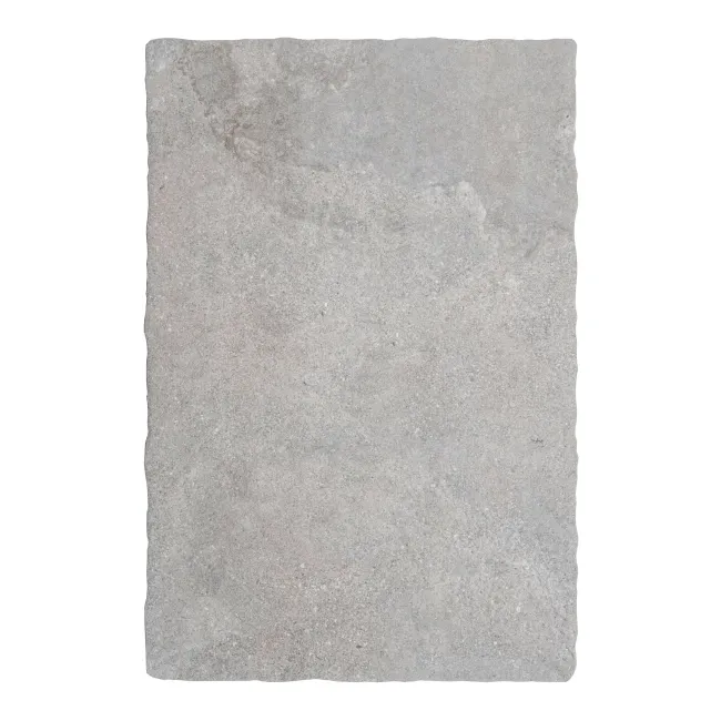 Mineral Dark Grey Rustic Edge Stone Effect Porcelain Outdoor Slab