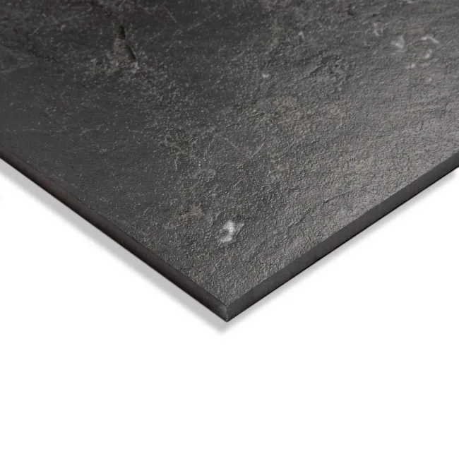 Neeko Black Stone Effect Matt Porcelain Tile