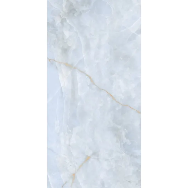 Omen Blue Onyx Marble Effect Matt Porcelain Tile