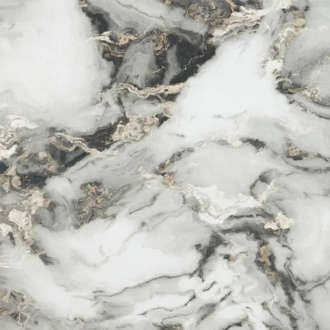 Sky Grey Marble Effect Polished Porcelain Floor Tile