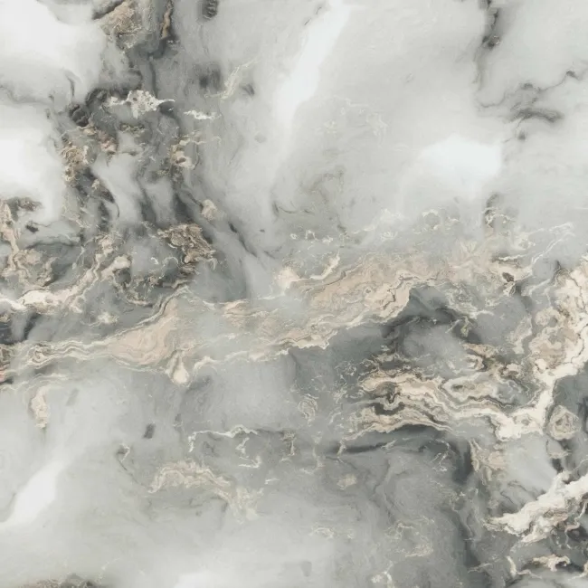 Sky Grey Marble Effect Polished Porcelain Floor Tile