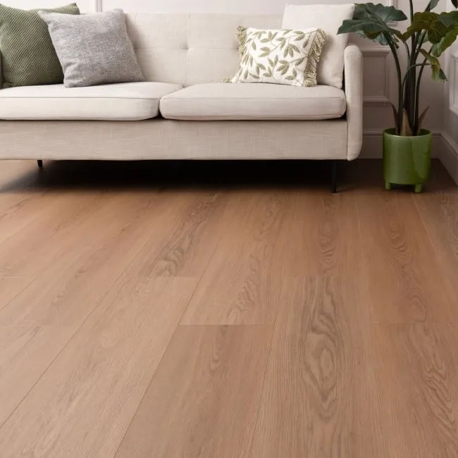 Spectrum Natural Oak Acoustic Luxury Click Vinyl Flooring 8mm