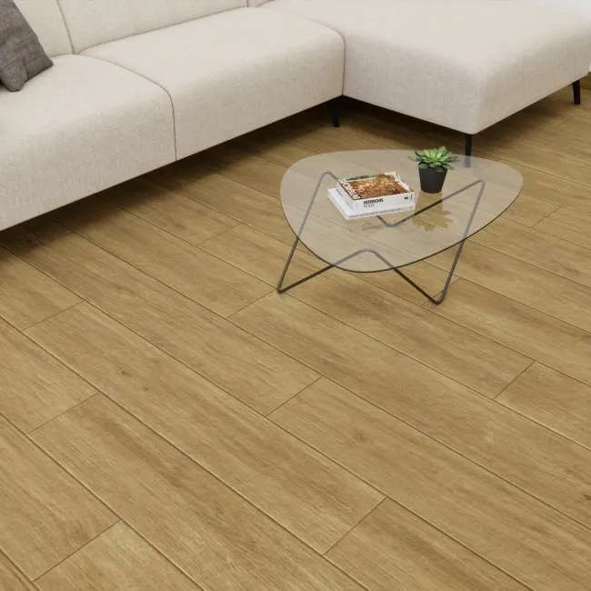 Trunk Natural Oak Wood Effect Anti Slip Porcelain Floor Tile