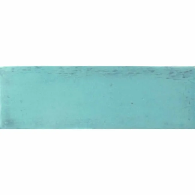 Victorian Style Aquamarine Gloss Porcelain Wall Tile