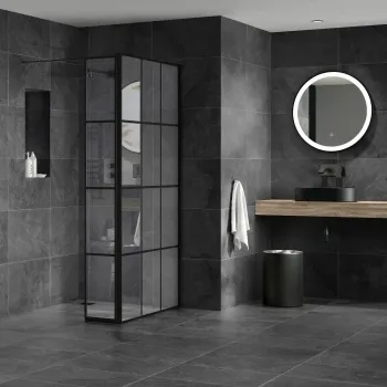 Kayrak Anthracite Slate Effect Matt Porcelain Wall and Floor Tile