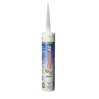 Mapesil AC White 100 Silicone Sealant 310ml