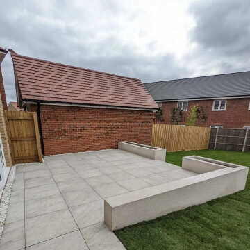 Icarus Grey Porcelain Outdoor Slab