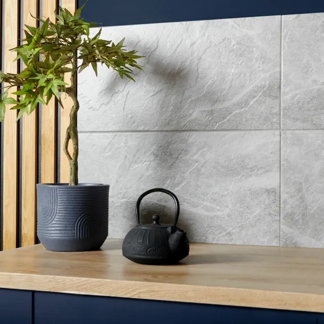 Belize Light Grey Matt Porcelain Wall and Floor Tiles