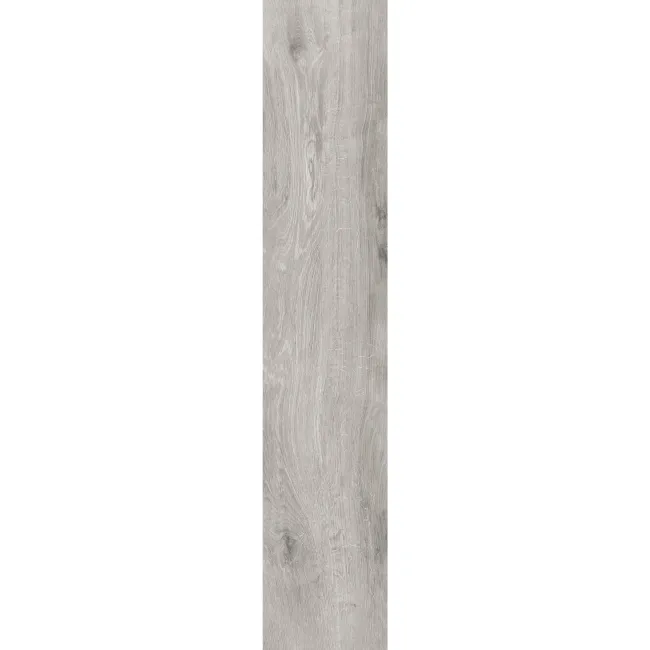 Essenza Grey Oak Wood Effect Matt Porcelain Floor Tile