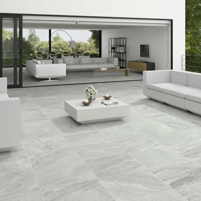 Icarus Grey Porcelain Outdoor Slab