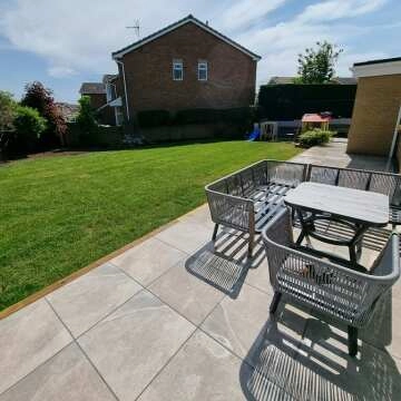 Maverick Grey Outdoor Slab Tiles