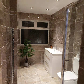 Bernini Natural Gloss Marble Effect Ceramic Wall Tile