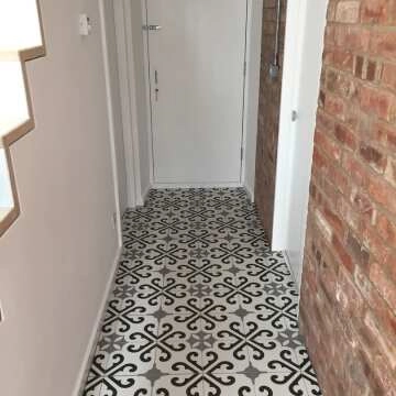 Derby Pattern Porcelain Floor Tiles