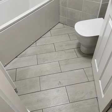 Articwood Ice Grey Wood Effect Wall And Floor Tiles
