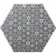 Andalucia Hexagon Patterned Porcelain Wall And Floor Tiles