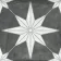 Supernova Star Black Patterned Matt Vitrified Ceramic Floor Tile